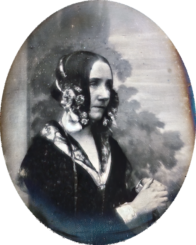 Ada Lovelace, daguerréotype par Antoine Claudet vers 1843.