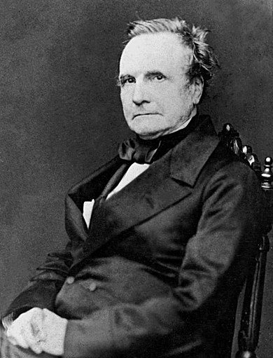 Charles Babbage en 1860.